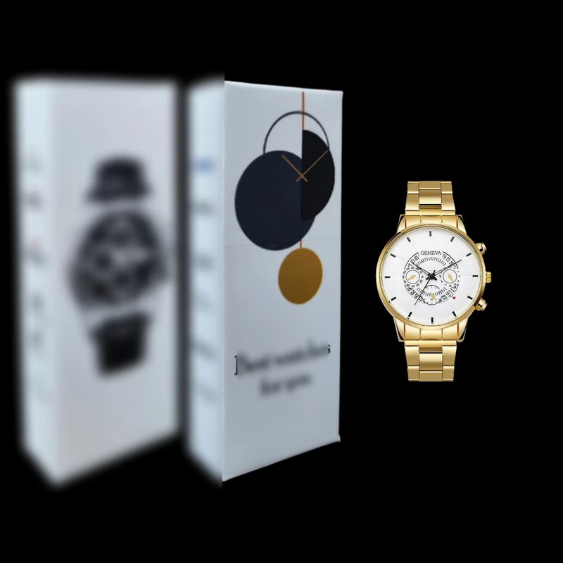 ساعت مچی عقربه‌ای مردانه جنوا مدل تک موتوره تقویم دار کد 3