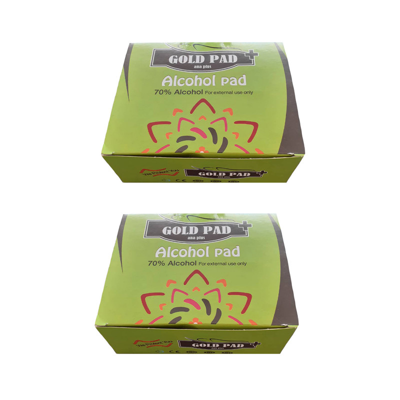 پد الکلی گلد پد مدل M-53 مجموعه 2 عددی