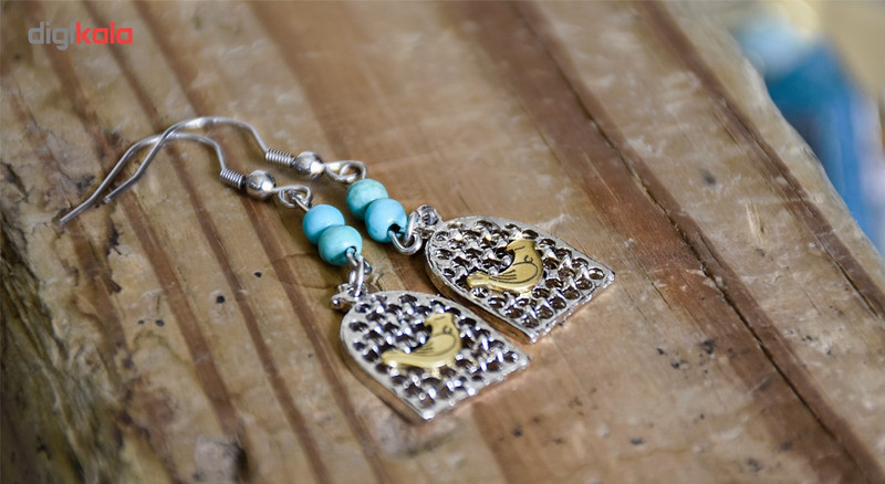 گوشواره باربد طرح مرغ آمین کد GH1 گوشواره باربد طرح مرغ آمین کد GH1