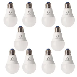 لامپ ال ای دی 10 وات نوریکس مدل حبابی پایه E27 بسته ۱۰ عددی