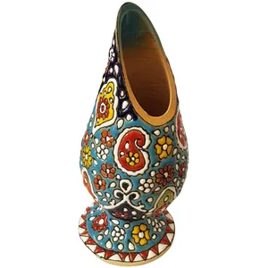 قلمدان سفالی لازاپونی طرح مینا کاری کد L145z