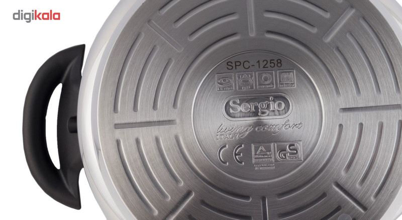 زودپز سرجیو مدل SPC-1258 گنجایش 6 لیتر