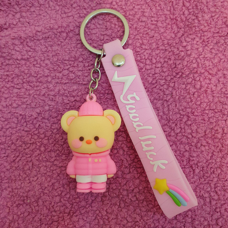 جاکلیدی مدل سیلیکونی طرح موش کاپشن پوش کد DB20