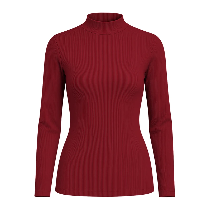 بلوز آستین بلند یقه گرد زنانه مدل PDK-5S کد M5369