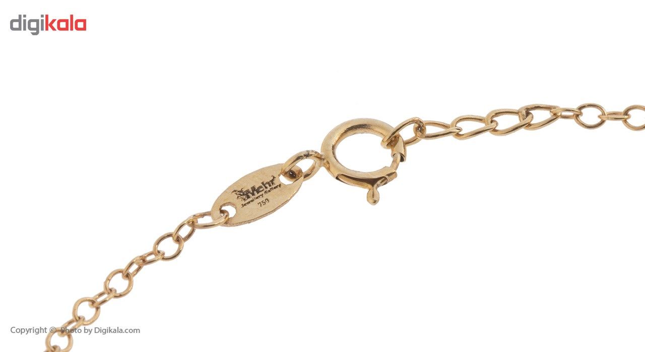 دستبند طلا 18 عیار ماهک مدل MB0801 - مایا ماهک -  - 4