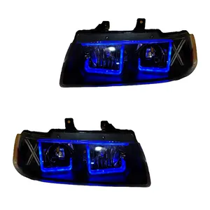 چراغ جلو خودرو گروه پژوهش صنعت مدرن مدل 3D-L-B دو حالته مناسب برای سمند بسته دو عددی