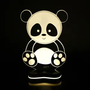 چراغ خواب سه بعدی گالری دکوماس طرح پاندا کد DMS153