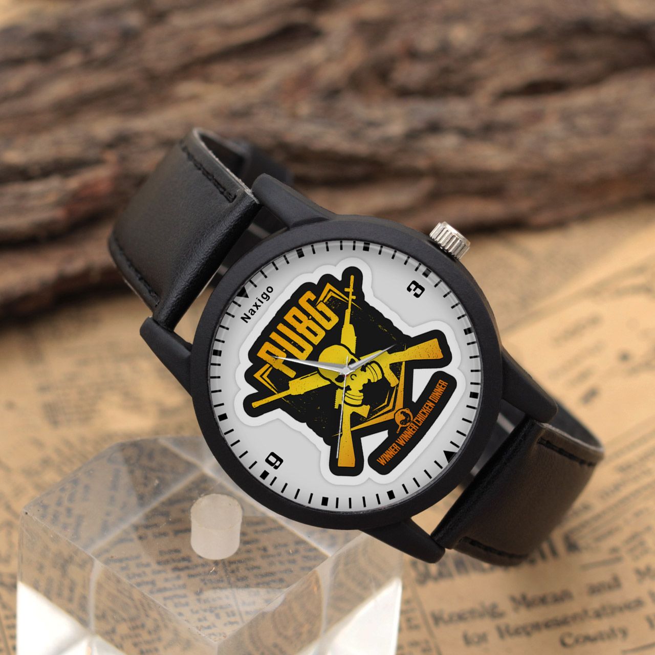 ساعت مچی عقربه ای ناکسیگو طرح PubG کد LF4234 -  - 4