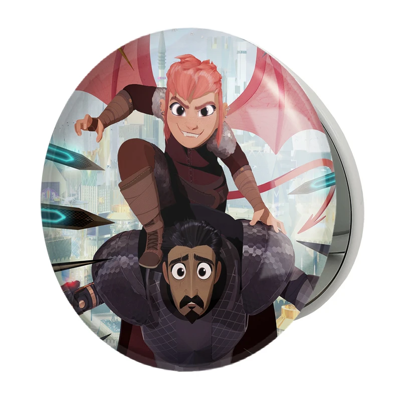 آینه جیبی خندالو طرح انیمیشن نیمونا مدل تاشو کد 28884