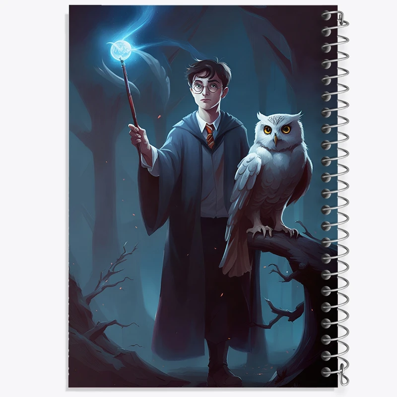 دفتر لیست خرید 50 برگ خندالو طرح هری پاتر (Harry Potter) کد F2456
