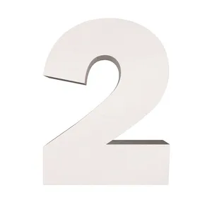 ماکت دکوری طرح حروف برجسته کد 2-MEDIUM