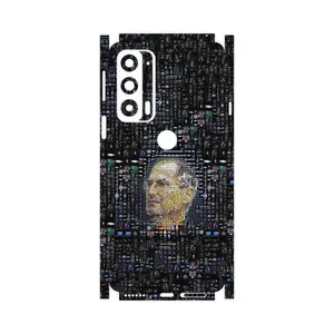 MAHOOT 2 Collage of Steve Jobs-FullSkin Cover Sticker for Motorola Edge 20