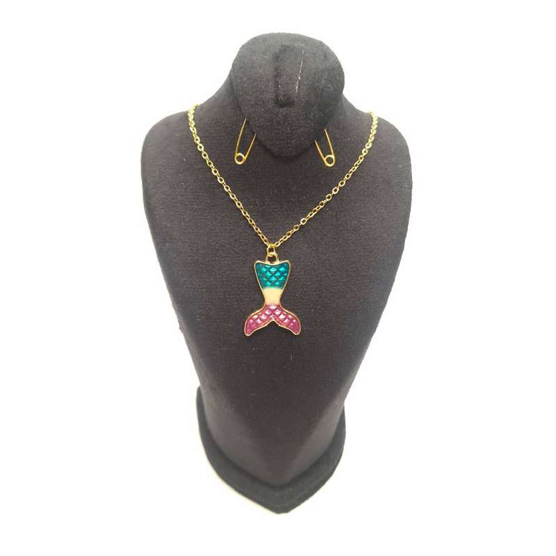 گردنبند دخترانه مدل پری دریایی