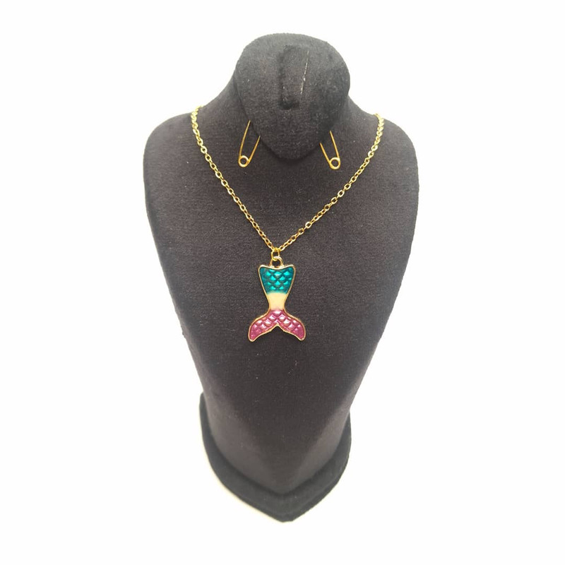 گردنبند دخترانه مدل پری دریایی