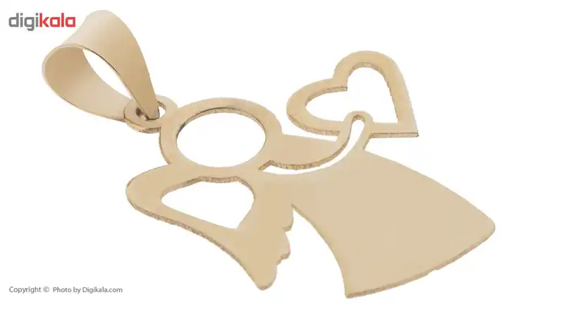 آویز گردنبند طلا 18 عیار دخترانه مایا ماهک مدل MM0816