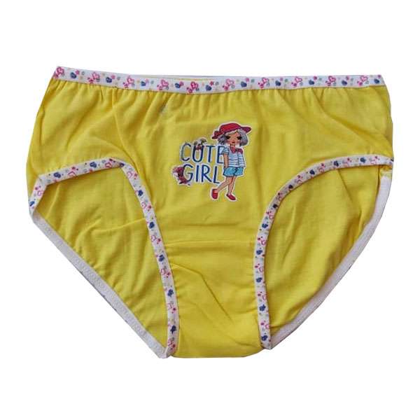 شورت دخترانه طرح عروسکی 