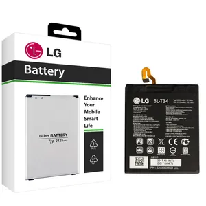 باتری موبایل مدل BL-T34 با ظرفیت 3300mAh مناسب برای گوشی موبایل  ال جی V30