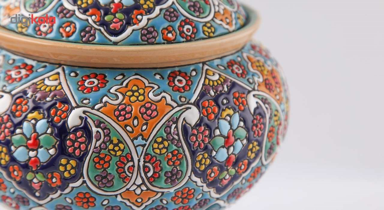 شکلات خوری سفالی میناکاری گالری هیراد کد 79078