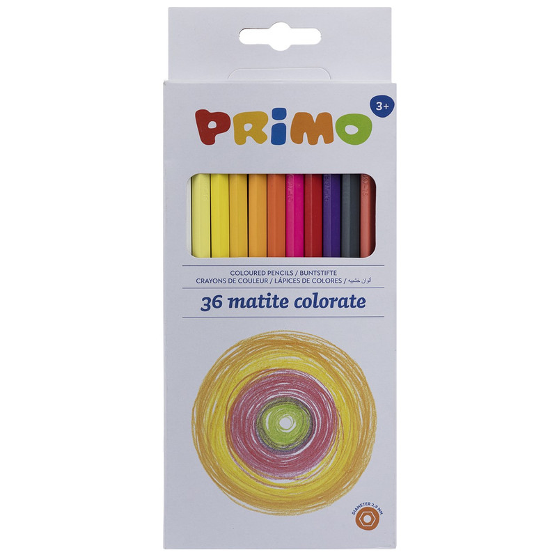 مداد رنگی 36 رنگ پریمو مدل 502MAT36E