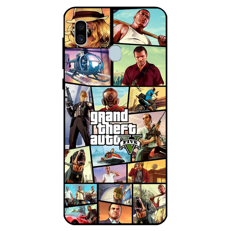 کاور مگافون کد 8240 مناسب برای گوشی موبایل سامسونگ Galaxy A40