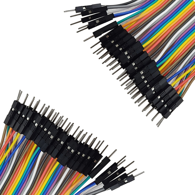 سیم جامپر مدل 20CM-M/M بسته 40 عددی