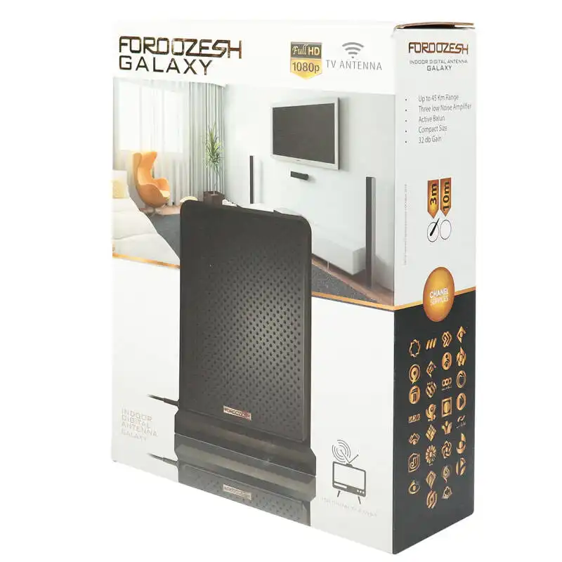 آنتن رومیزی فروزش مدل galaxy black 10m