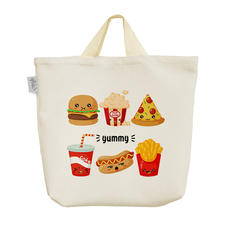 ساک خرید خندالو مدل Yummy کد 10207
