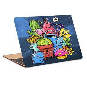 نقد و بررسی استیکر لپ تاپ طرح نقاشی فانتزی کد P-1382 مناسب برای لپ تاپ 15 تا 17 اینچ توسط خریداران