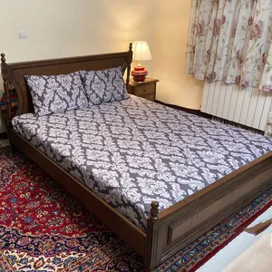 سرویس ملحفه مدل کشدار پیچک کد 180 2 نفره 3 تکه 