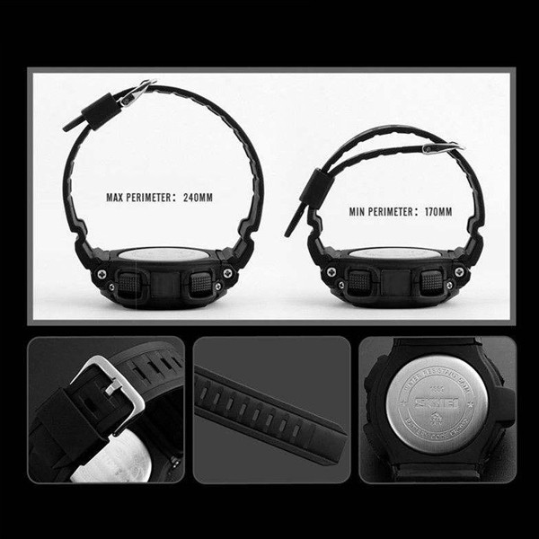 ساعت مچی دیجیتال اسکمی مدل S1529-GD