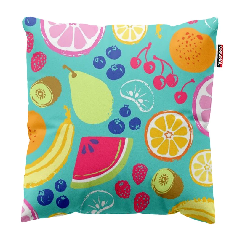  کوسن پاد آفرین طرح میوه سایز 30*30 سانتی متر کد 850