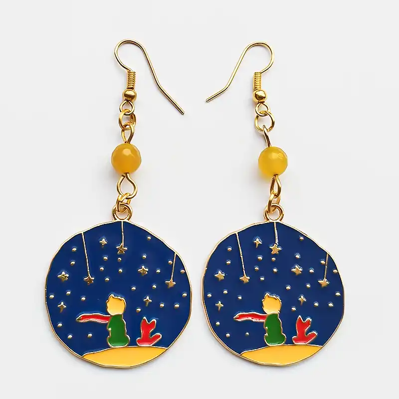 گوشواره زنانه مدل شازده کوچولو