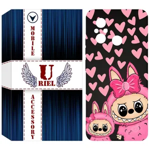 کاور یوریل مدل KSH کد 105 طرح عروسک لبوبو مناسب برای گوشی موبایل شیائومی Redmi 12C