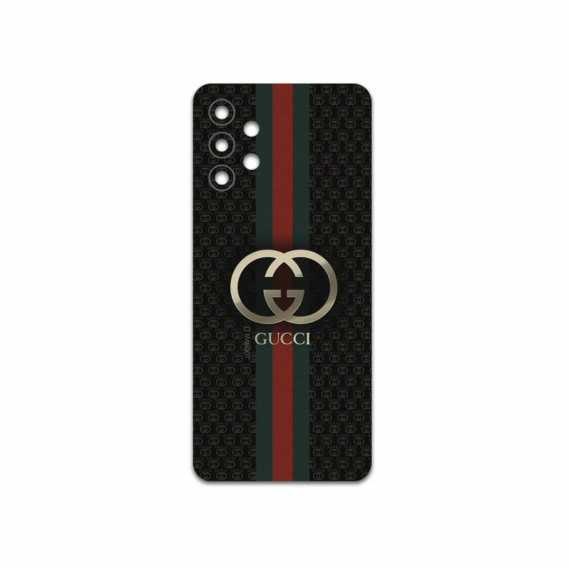 برچسب پوششی ماهوت مدل GUCCI-Logo مناسب برای گوشی موبایل سامسونگ Galaxy A32 4G