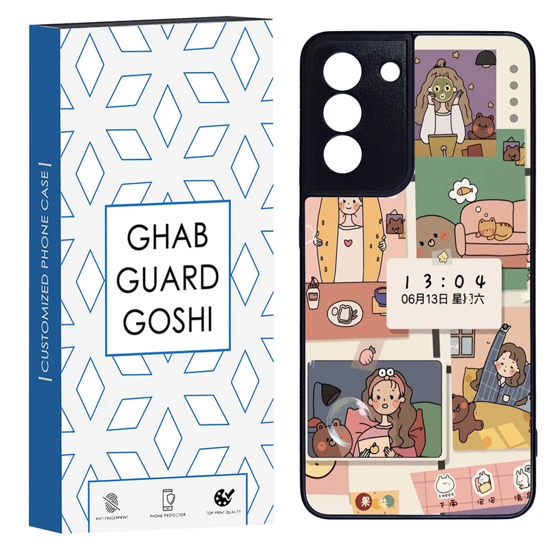 کاور قاب گارد گوشی طرح  عروسکی کد TPU-040 مناسب برای گوشی موبایل سامسونگ Galaxy S21 fe