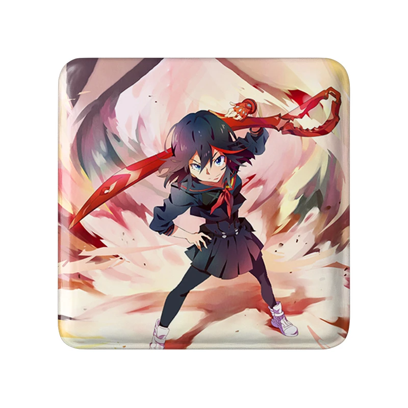 پیکسل خندالو طرح ریوکو انیمه کیل لا کیل مدل مربعی کد 32344