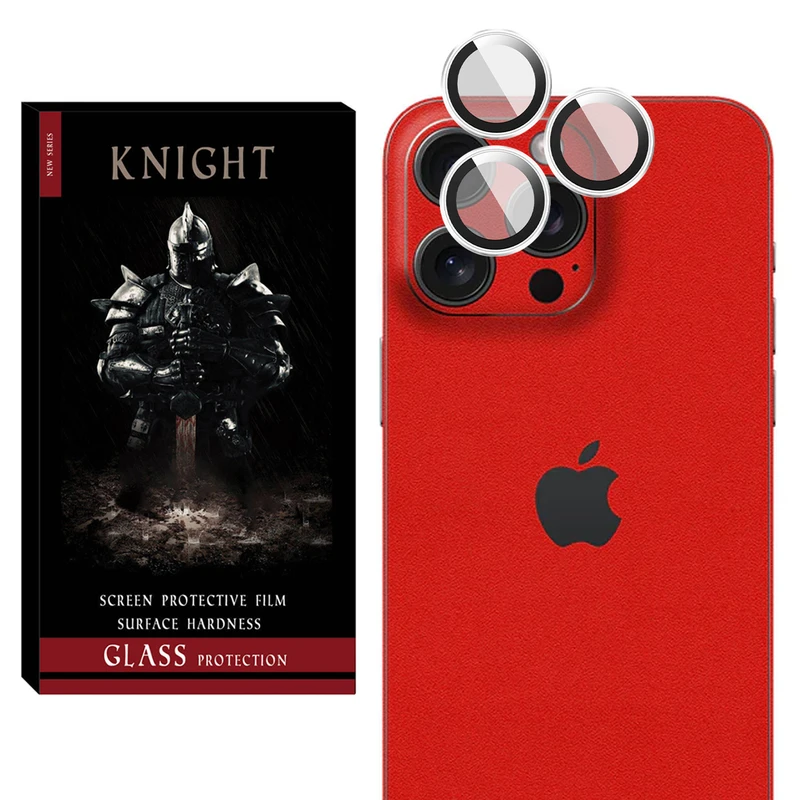 محافظ لنز دوربین فلزی نایت مدل RNG MTL KT مناسب برای گوشی موبایل اپل iPhone 15 Pro