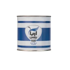 رنگ ضد زنگ آستری طوسی آریا پارس مدل GLASS کد 117 حجم 250 میلی لیتر