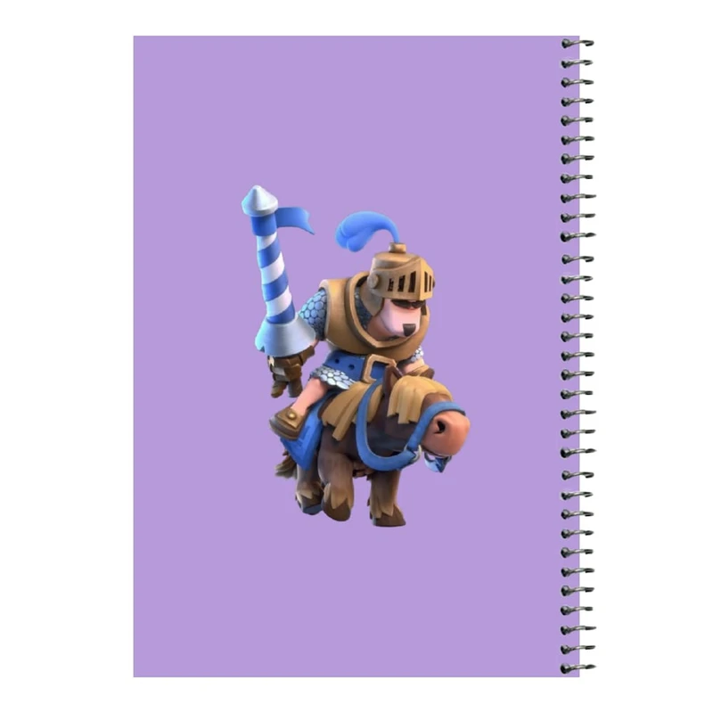 دفتر مشق 80 برگ اس جی مدل کلش کد 10