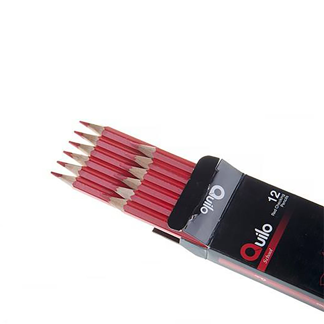 مداد قرمز کوییلو کد 30 بسته 12 عددی