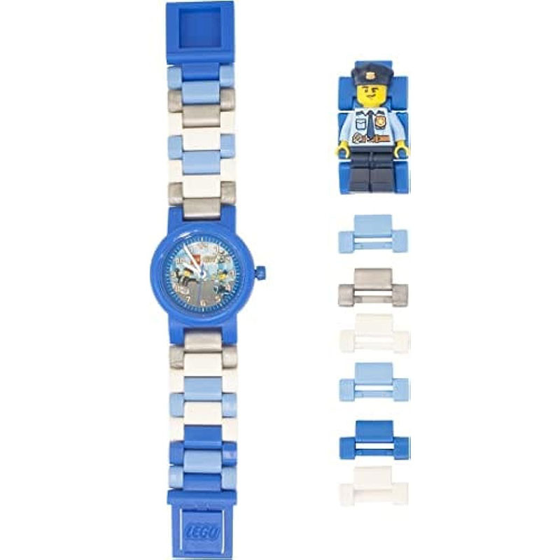ساعت مچی عقربه ای لگو مدل Police Officer ساعت مچی عقربه ای لگو مدل Police Officer