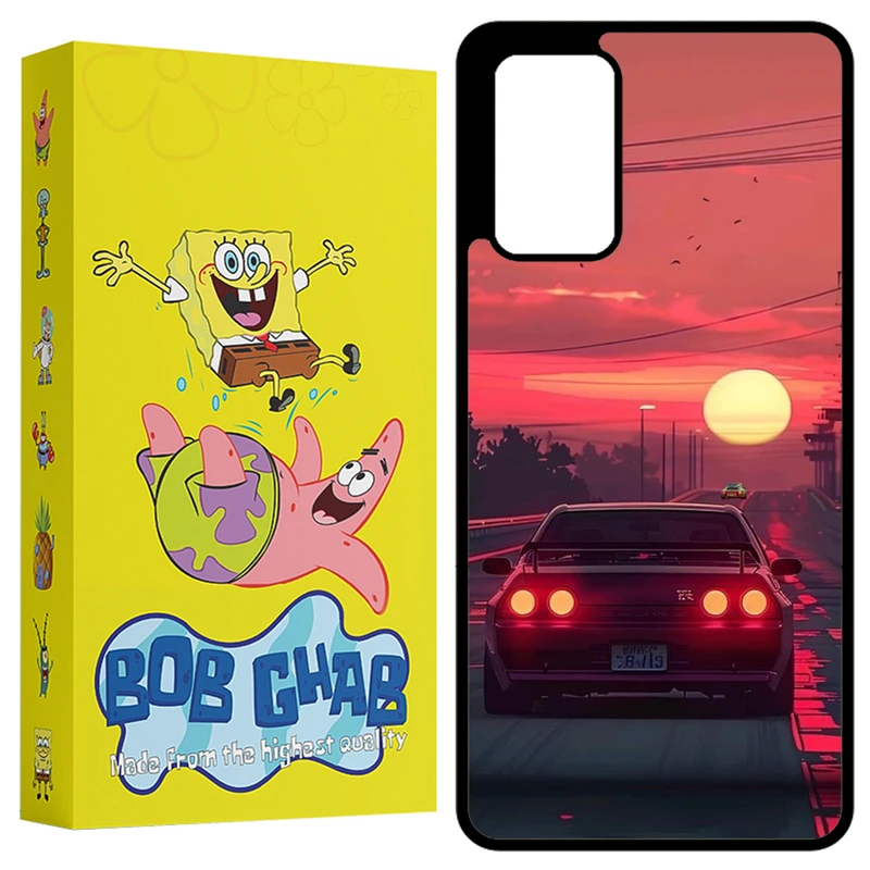 کاور باب قاب طرح ماشین مدل BCPA72 مناسب برای گوشی موبایل سامسونگ Galaxy A72 4G