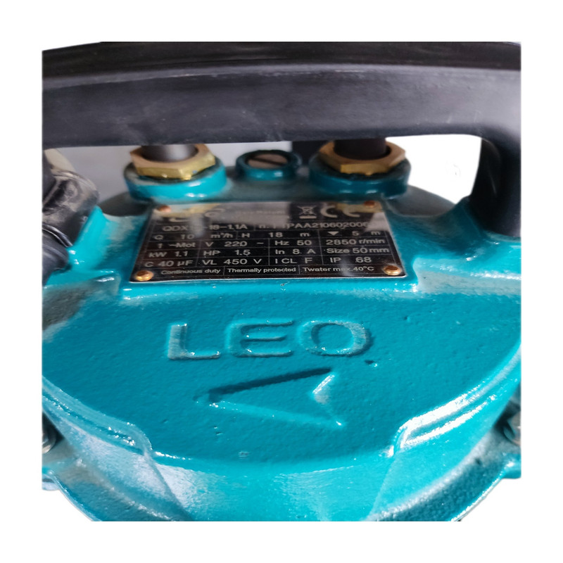 پمپ کف کش لئو مدل LEO QDX 10-18-1.1A