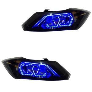 چراغ جلو خودرو گروه پژوهش صنعت مدرن مدل 3D-Hexa-B مناسب برای ساینا،کوئیک بسته دو عددی