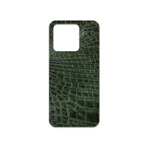 MAHOOT Green-Crocodile-Leather Cover Sticker for Xiaomi Redmi 10A