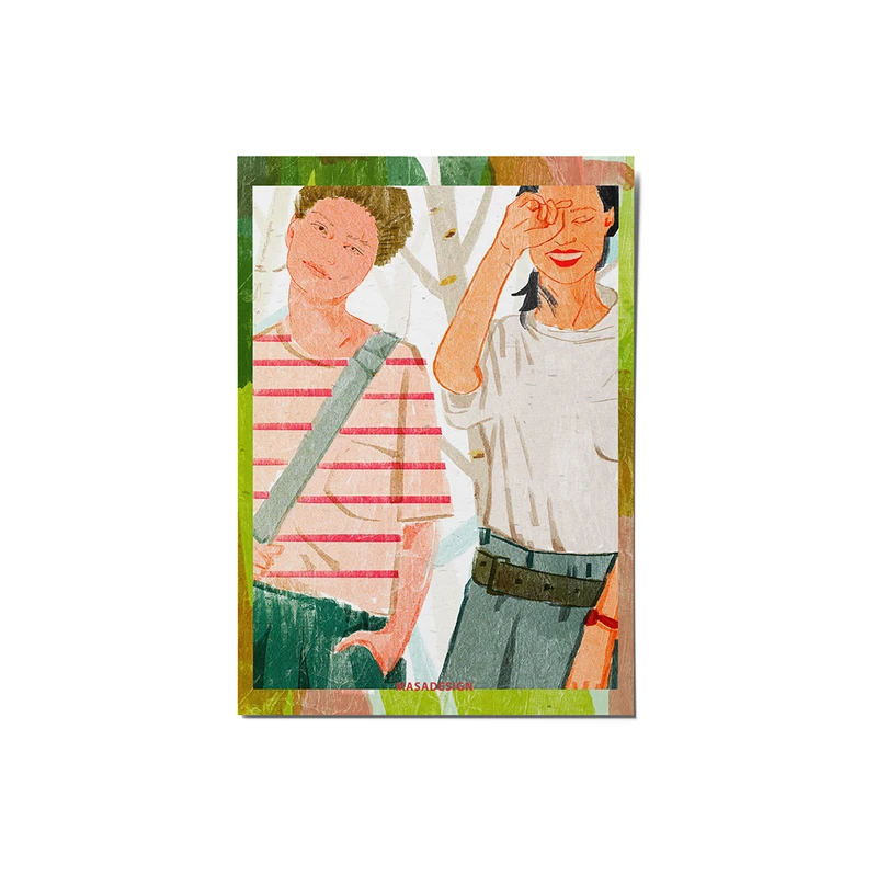 کارت پستال ماسا دیزاین مدل friends stkv0517