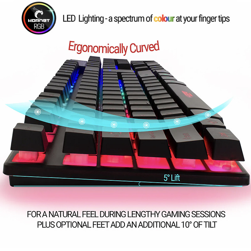 ست گیمینگ اورزلی مدل RX 250 RGB 1