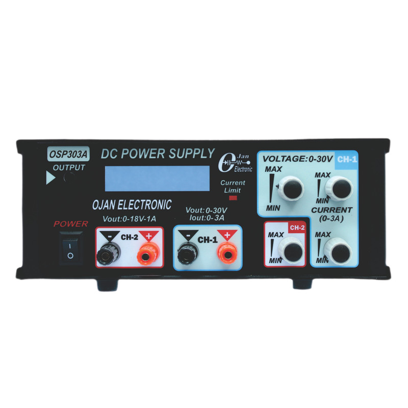 منبع تغذیه الکتریکی 30 ولت 3 آمپر اوژن الکترونیک مدل OSP-303A