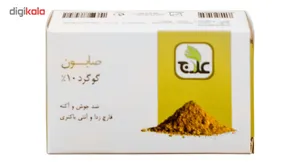 صابون ضد جوش علاج مدل گوگرد 10 درصد مقدار 100 گرم