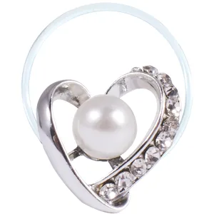 انگشتر پا طرح قلب و مروارید مدل Toe Ring 1